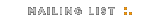mailing list